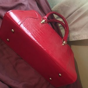 Faux Animal Print Purse